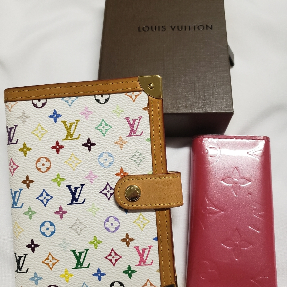 AUTHENTIC Louis Vuitton monogram multicolor agenda